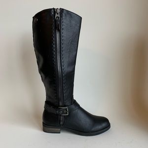 Steve Madden EASTISLP Black Boots NWT size 7